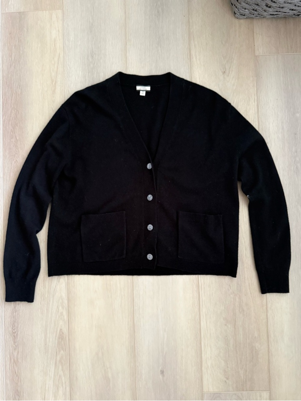 J. Crew Cashmere Patch-Pocket Cardigan - Picture 4 of 6